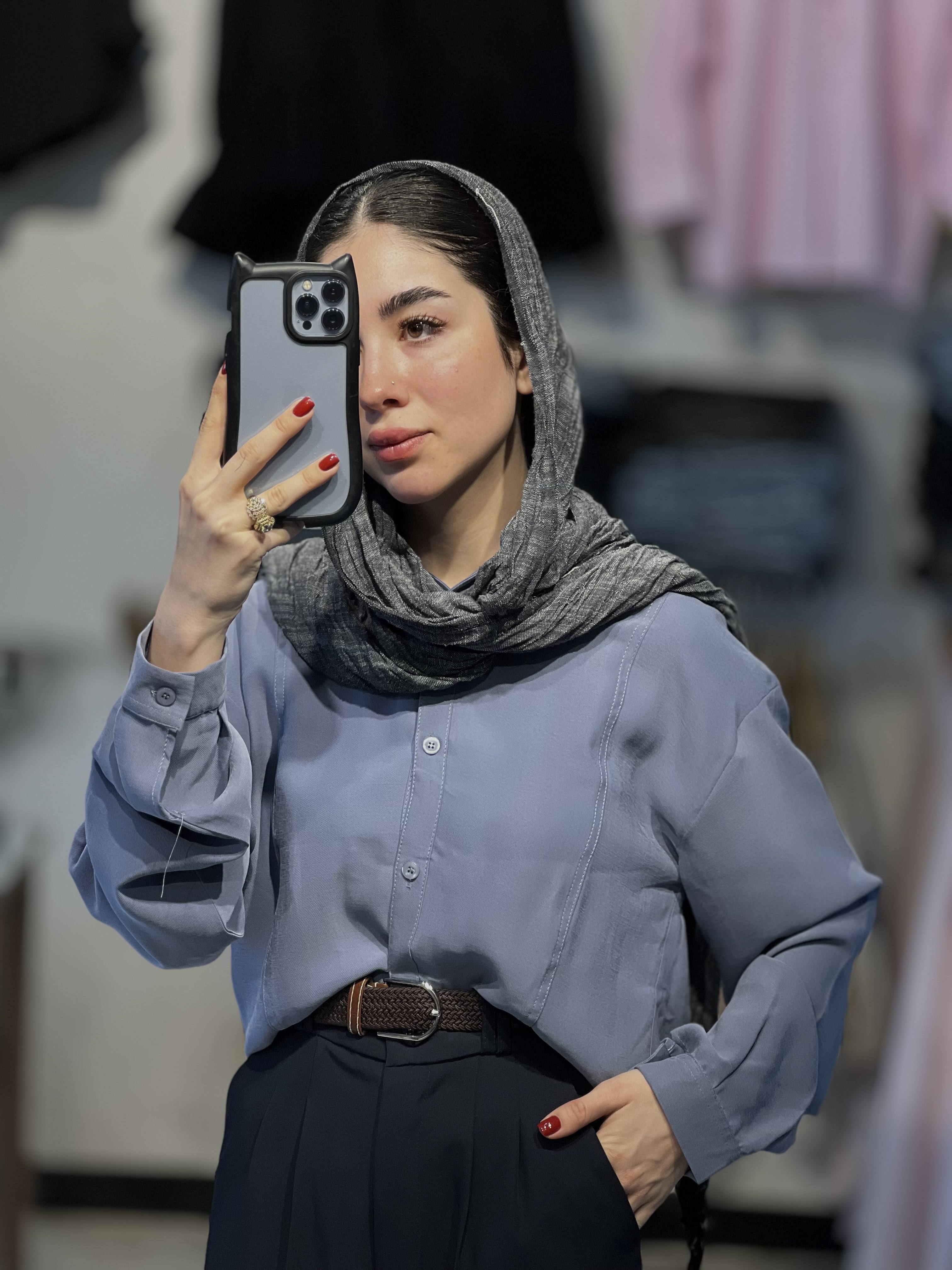 شومیز پشت پیله
